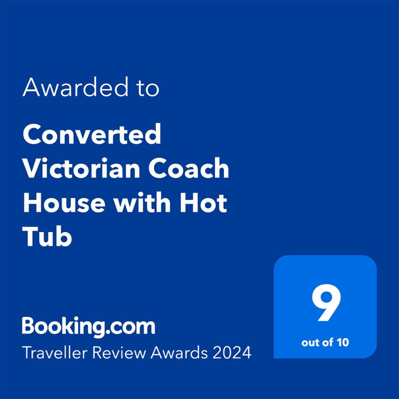 Converted Victorian Coach House With Hot Tub Stewartstown Exterior foto
